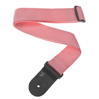 D'Addario PWS106 Polypro Guitar Strap (Pink) D'Addario PWS106 Polypro Guitar Strap (Pink)