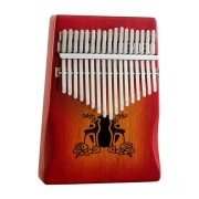 Hluru Huashu KHL17 Deer Mahogany Red (17 язичків, червоне дерево) Hluru Huashu KHL17 Deer Mahogany Red (17 язичків, червоне дерево)