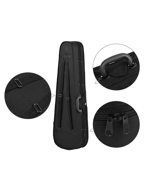 Кейс для скрипки Rafaga PDSJ-01 Black/Red 1/4 Кейс для скрипки Rafaga PDSJ-01 Black/Red 1/4