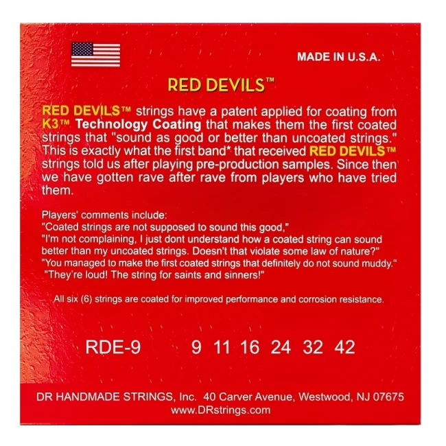 DR RDE-9 RED DEVILS Electric - Light 9-42
