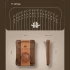 Hluru Kalyre 17 strings Cherrywood ＆ Black Walnut
