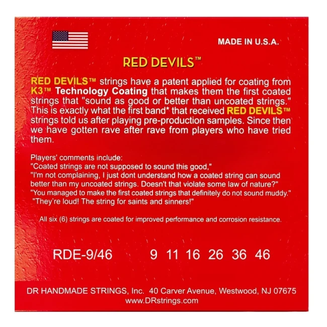 DR RDE-9/46 RED DEVILS Electric - Light Heavy 9-46