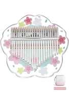 Калімба Hluru Huashu KHTG21 Transparent Green Sakura Acrylic Калімба Hluru Huashu KHTG21 Transparent Green Sakura Acrylic