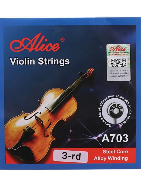 Alice A703-3 Violin струна №3 D поштучно для скрипки Alice A703-3 Violin струна №3 D поштучно для скрипки