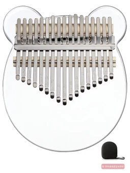 Калімба Hluru Huashu KHTB17 Transparent Bear Acrylic (17 нот)