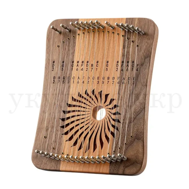 Hluru Kalyre 31 strings Cherrywood ＆ Black Walnut