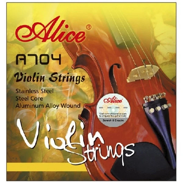 Alice A704 Violin Сталь / алюміній
