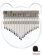 Калімба Hluru Huashu KHTB21 Transparent Bear Acrylic (21 нот) Калімба Hluru Huashu KHTB21 Transparent Bear Acrylic (21 нот)