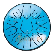 Hluru Huashu TSL11-6 SkyBlue 6" (15см) 11 нот Tongue Drum Carbon Steel Hluru Huashu TSL11-6 SkyBlue 6" (15см) 11 нот Tongue Drum Carbon Steel