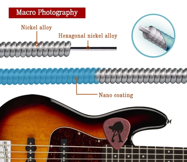 Orphee SB96X 6 strings Nickel Alloy 30-125 Orphee SB96X 6 strings Nickel Alloy 30-125