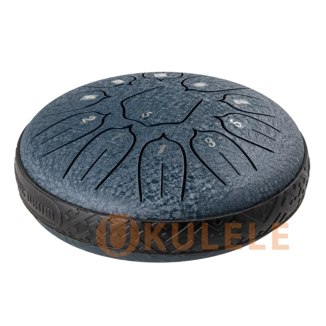 Глюкофон Hluru Huashu TSL11-6 NavyBlue 6" (15см) 11 нот Tongue Drum Carbon Steel