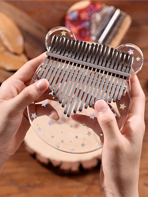 Калімба Hluru Huashu KHSB21 Starry Bear Acrylic (21 нота) Калімба Hluru Huashu KHSB21 Starry Bear Acrylic (21 нота)