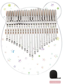 Калімба Hluru Huashu KHSB21 Starry Bear Acrylic (21 нота) Калімба Hluru Huashu KHSB21 Starry Bear Acrylic (21 нота)