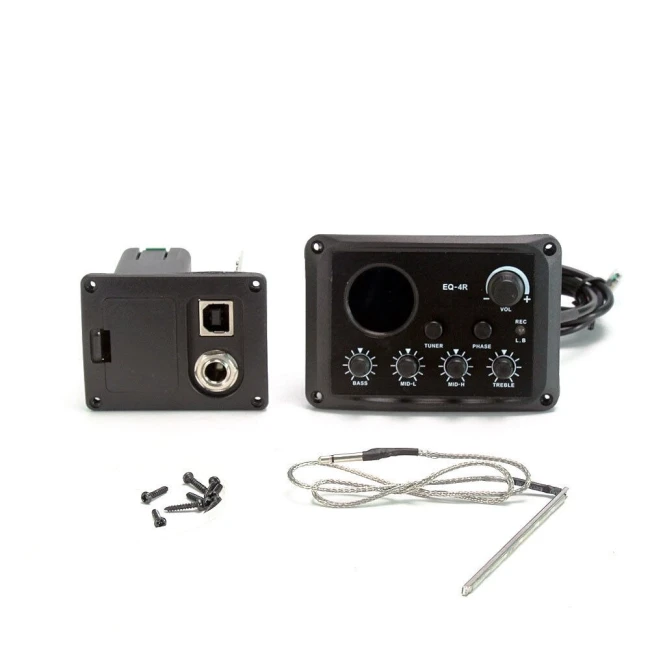 Fzone EQ-4R 4-Band EQ Acoustic Preamp w/USB Fzone EQ-4R 4-Band EQ Acoustic Preamp w/USB