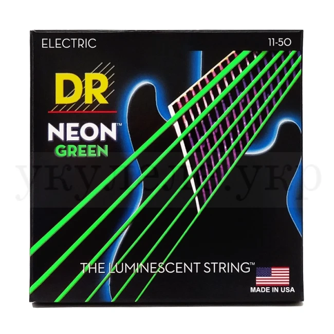 DR NGE-11 NEON Geen Electric - Heavy 11-50