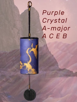 Музика вітру Hluru Purple Crystal Secret 9 Notes Wind Chime Pur.9-2 Музика вітру Hluru Purple Crystal Secret 9 Notes Wind Chime Pur.9-2