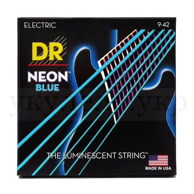 DR NBE-9 NEON Blue Electric - Light 9-42