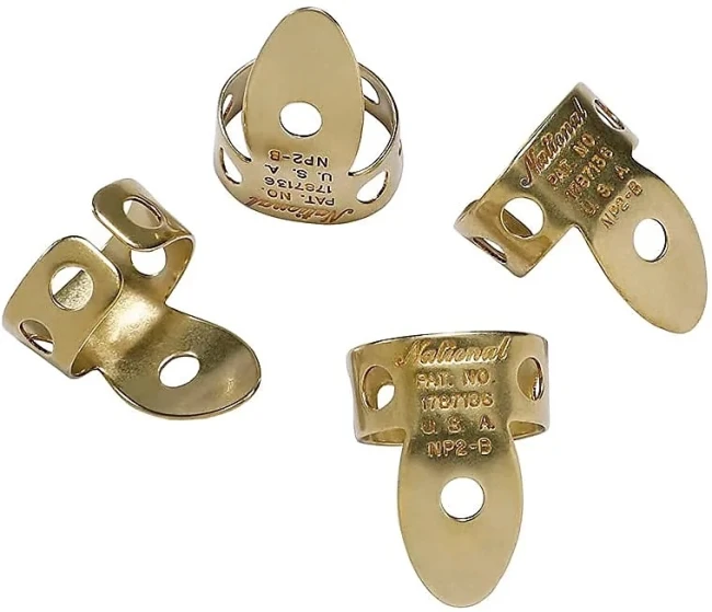 D'Addario National Pick Variety Pack - Finger and Thumb Picks 6 Pack