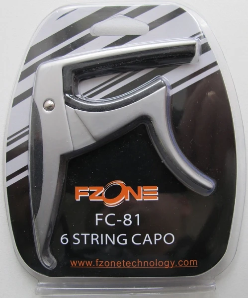 Fzone FC-81 Acoustic Capo Silver