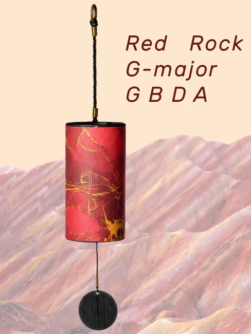Музика вітру Hluru Red Rock 9 Notes Wind Chime Red.9-4 Музика вітру Hluru Red Rock 9 Notes Wind Chime Red.9-4