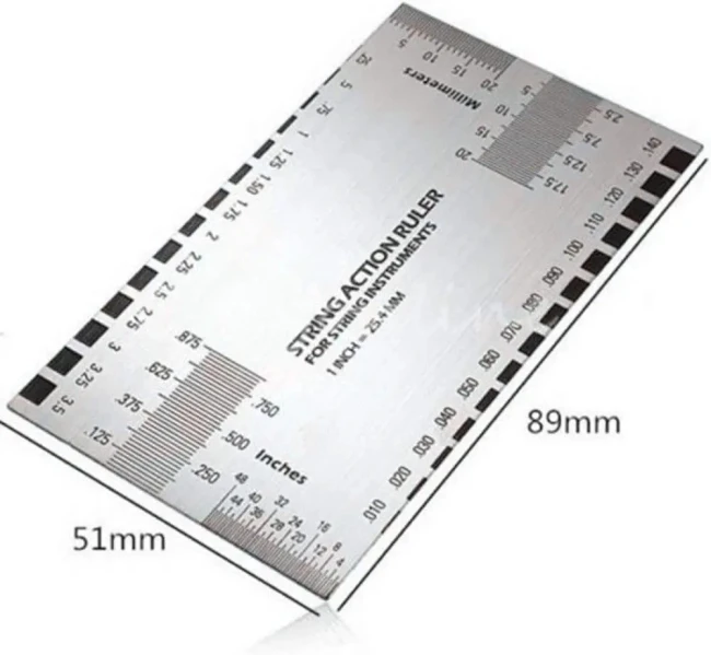 Вимірник ширини та висоти струн сталевий Вимірник ширини та висоти струн сталевий