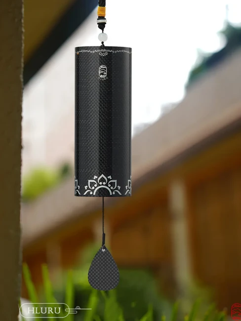 Музика вітру Hluru Spring Carbon Fiber 8 Notes Wind Chime CF Spr 8-1