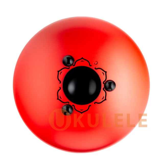 Глюкофон Hluru Huashu THL13-12 Red 12" (30см) 13 нот Tongue Drum Carbon Steel