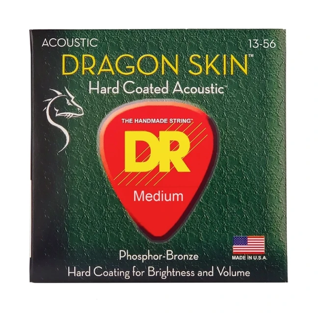 DR DSA-13 DRAGON SKIN Acoustic - Medium 13-56