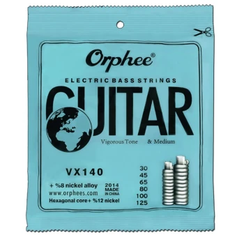 Orphee VX140 6 Strings Nickel Alloy 30-125 Orphee VX140 6 Strings Nickel Alloy 30-125