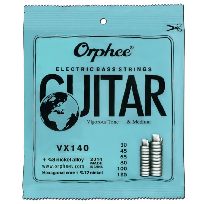 Orphee VX140 6 Strings Nickel Alloy 30-125