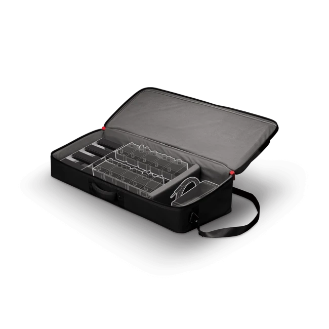 D'Addario Double Row Backline Pedalboard Transporter Case