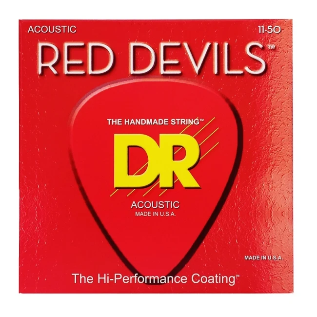 DR RDA-11 RED DEVILS Acoustic - Custom Light 11-50