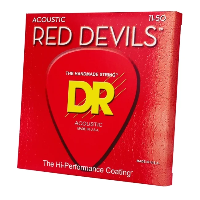 DR RDA-11 RED DEVILS Acoustic - Custom Light 11-50 DR RDA-11 RED DEVILS Acoustic - Custom Light 11-50