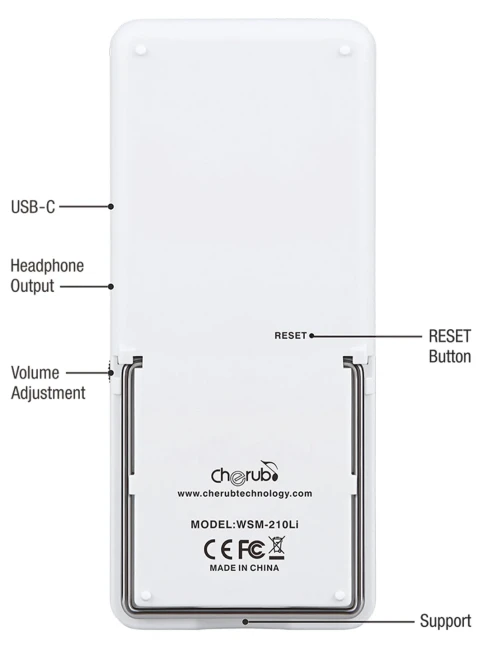 Метроном Cherub WSM-210Li Метроном Cherub WSM-210Li