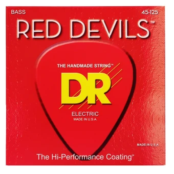 DR RDB5-45 RED DEVILS Bass - Medium - 5-String 45-125