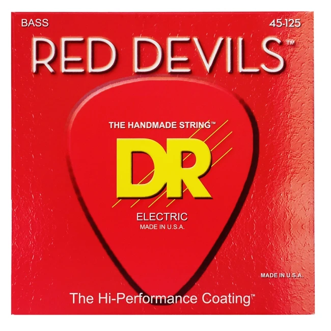 DR RDB5-45 RED DEVILS Bass - Medium - 5-String 45-125