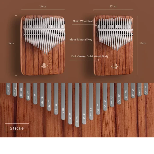 Hluru KY21 Red Rosewood