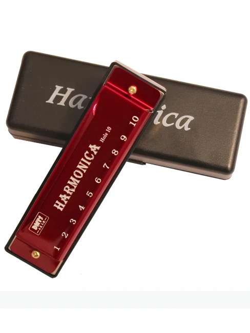 Губна гармоніка Overtone HAR10 Red