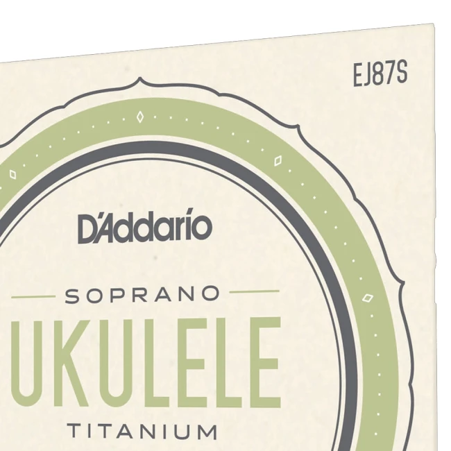 Струны для укулеле сопрано D'Addario EJ87S Titanium Ukulele Soprano Струны для укулеле сопрано D'Addario EJ87S Titanium Ukulele Soprano