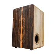 Hluru Cajon 49CN White Tiger - Ziricote