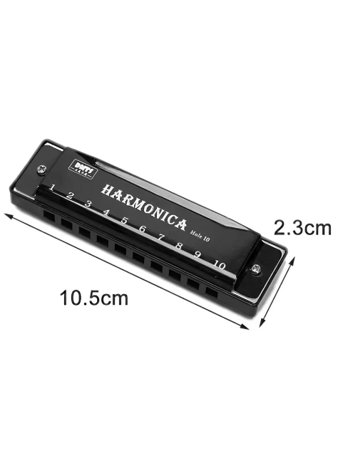 Губна гармоніка Overtone HAR10 Silver