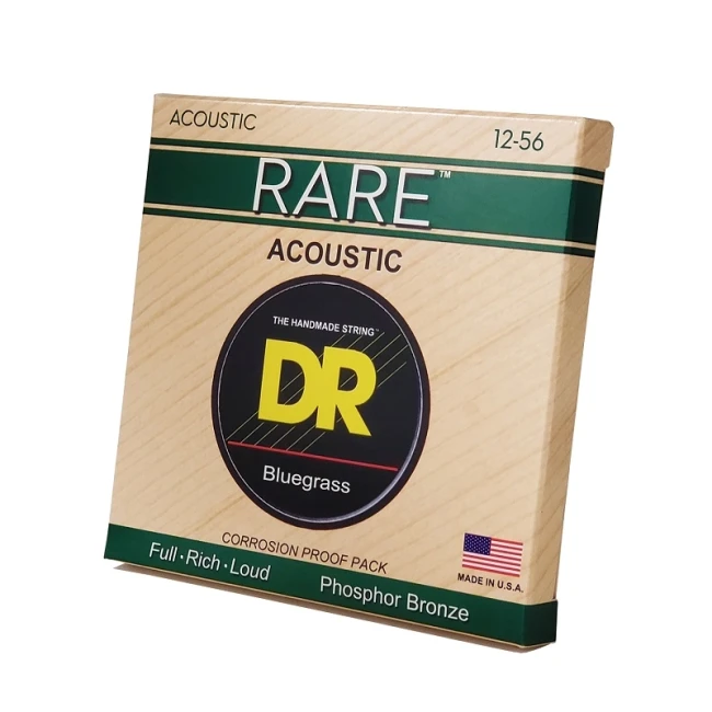 DR RPBG-12/56 RARE Acoustic Phosphor Bronze - Bluegrass 12-56 DR RPBG-12/56 RARE Acoustic Phosphor Bronze - Bluegrass 12-56