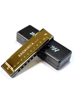 Губна гармоніка Overtone HAR10 Gold