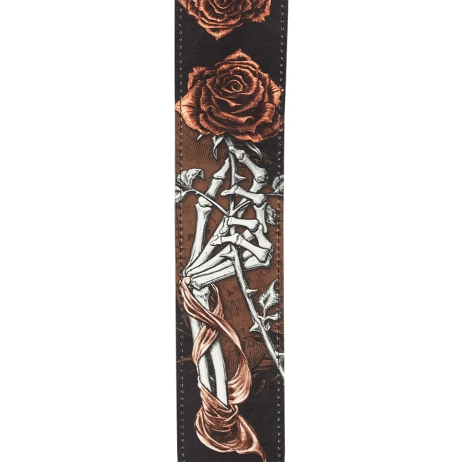 D'Addario 25LAL05 Alchemy Leather Guitar Strap - Cryptorosa D'Addario 25LAL05 Alchemy Leather Guitar Strap - Cryptorosa