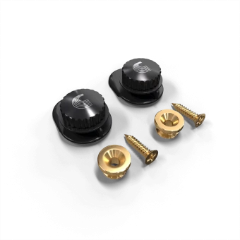 D'Addario PW-SLS-03 Universal Strap Lock System (Gold)