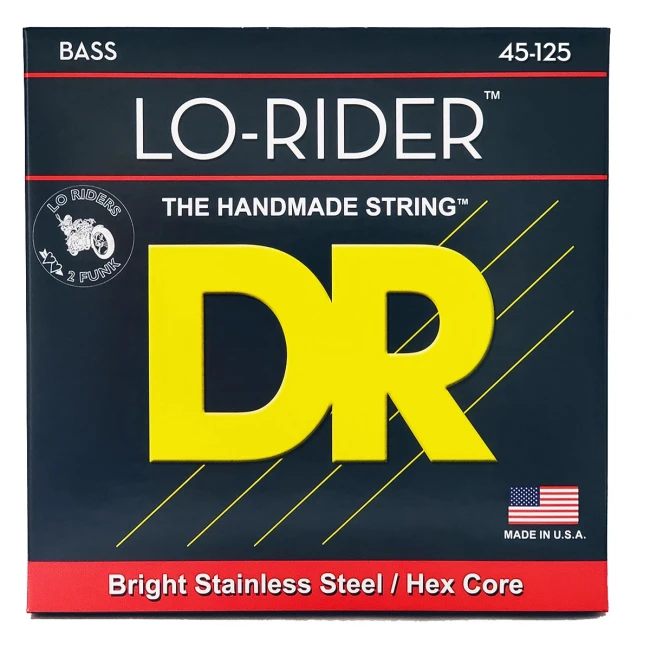 DR MH5-45 LO-RIDER Bass - Medium - 5-String 45-125