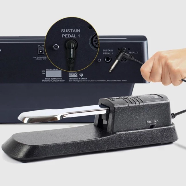 Педаль сустейн Solo SP-08 Black Педаль сустейн Solo SP-08 Black