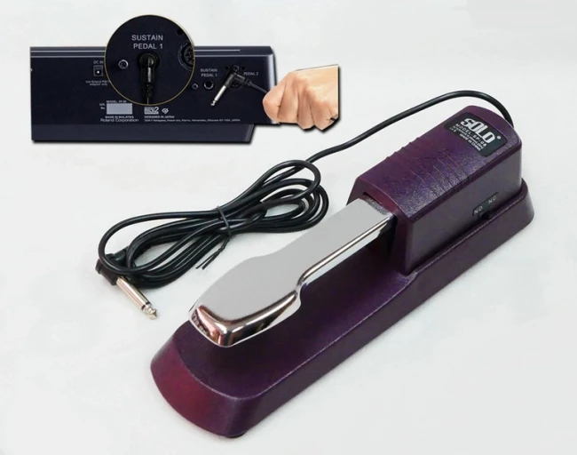 Педаль сустейн Solo SP-08 Purple