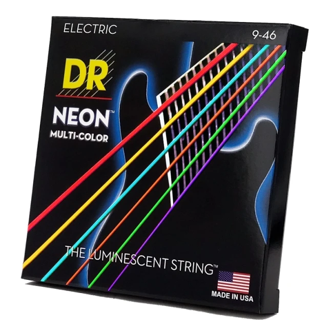 DR NMCE-9/46 NEON Multi-Color Electric - Light Heavy 9-46 DR NMCE-9/46 NEON Multi-Color Electric - Light Heavy 9-46