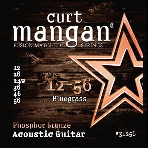 Curt Mangan 31256 Bluegrass PhosPhor Bronze 12/56